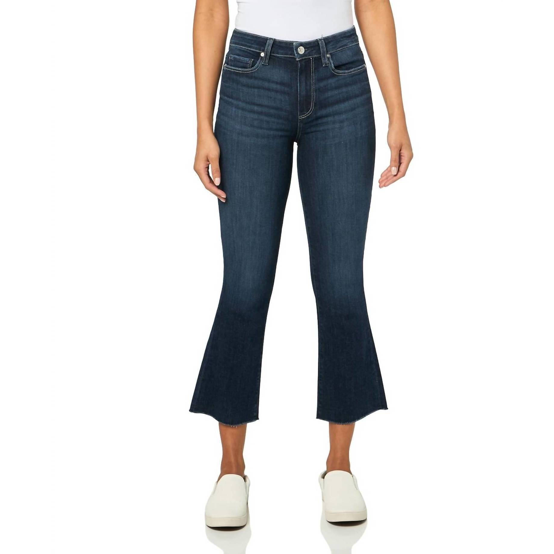 New Paige Collette Jean With Raw Hem In Shipwreck